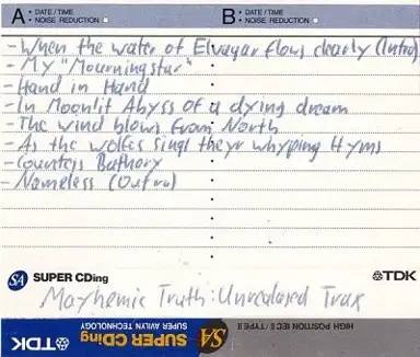 Unreleased Trax