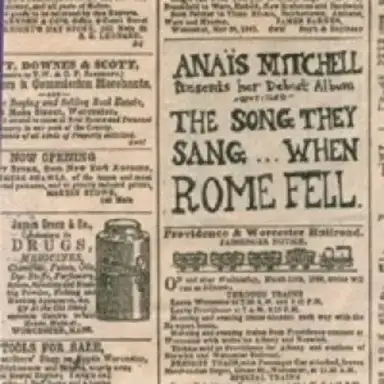 The Song They Sang... When Rome Fell