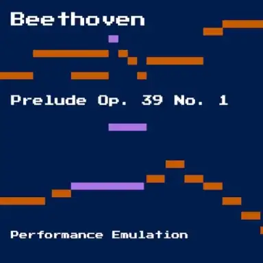 Prelude Through All Twelve Major Keys, Op. 39 No. 1 (Performance Emulation)