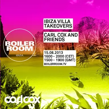 Boiler Room: Carl Cox in Ibiza, Aug 15, 2013