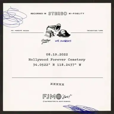 Live at Hollywood Forever Cemetery - Los Angeles, CA 8/19/2022