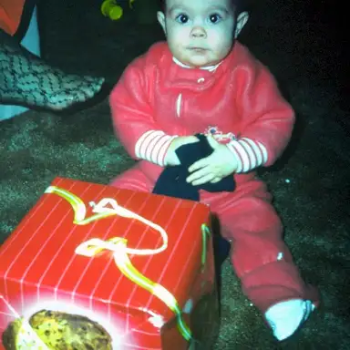 Kid on Christmas
