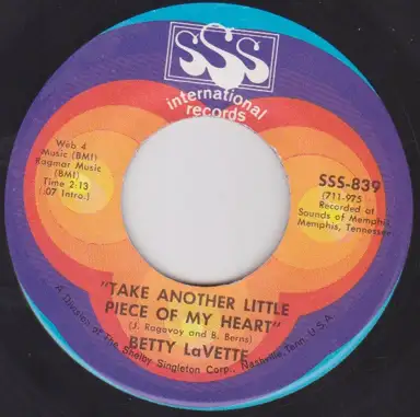 Take Another Little Piece of My Heart / At the Mercy of a Man