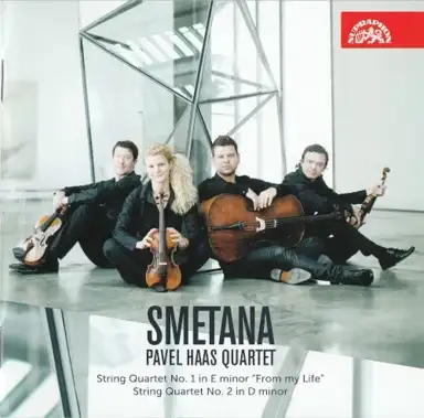String Quartet no. 1 in E minor “From My Life” / String Quartet no. 2 in D minor