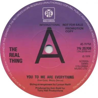 You to Me Are Everything