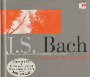 Cantates BWV56 & BWV82