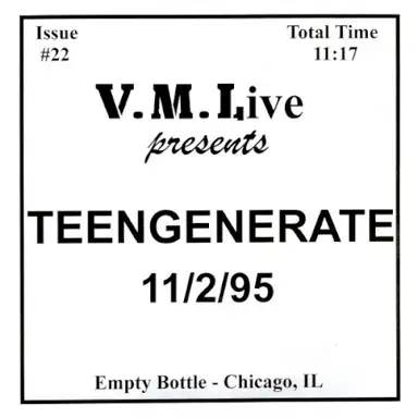 11/2/95 Empty Bottle, Chicago IL