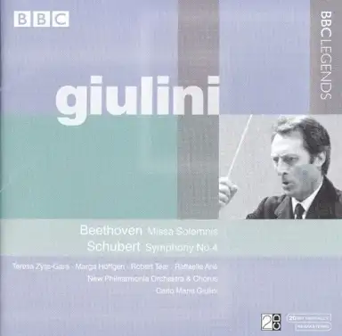 Beethoven: Missa Solemnis / Schubert: Symphony no. 4