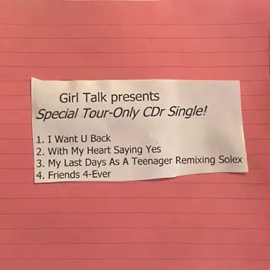Special Tour-Only CDr Single!