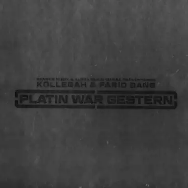 Platin war gestern
