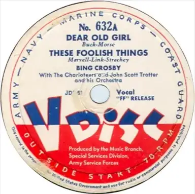 Dear Old Girl / These Foolish Things / Are Ya Kiddin’ / Do You Love Me