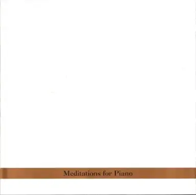 Meditations for Piano