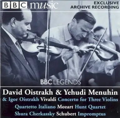 BBC Music, Volume 9, Number 3: Vivaldi: Concerto for Three Violins / Mozart: Hunt Quartet / Schubert: Impromptus