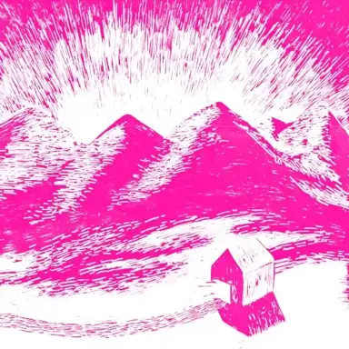 Un sendero fluorescente