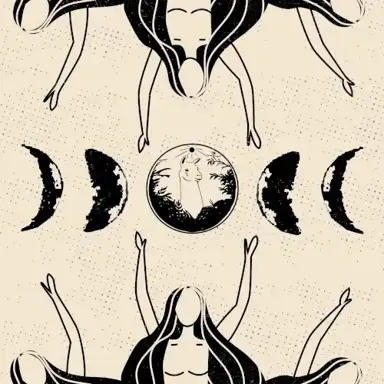 Llama Moon