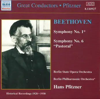 Symphony no. 1 / Symphony no. 6 "Pastoral"