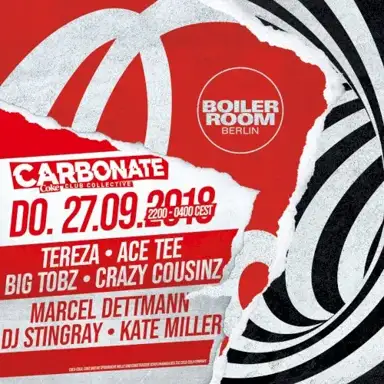 2018-09-27: Boiler Room × Coke Carbonate, Berlin, Germany