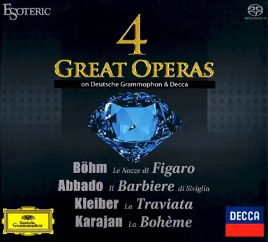 4 Great Operas on Deutsche Grammophon & Decca
