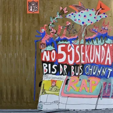 No 59 Sekundä bis dr Bus chunnt Räp