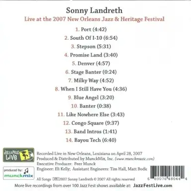 Live At Jazzfest 2007