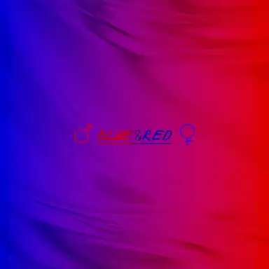 BLUE & RED