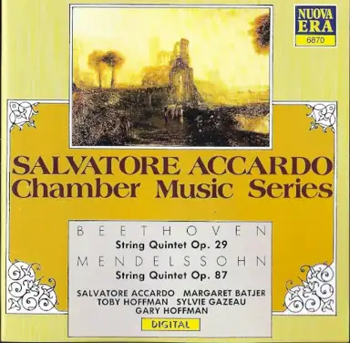 Beethoven: String Quintet op. 29 / Mendelssohn: String Quintet op. 87