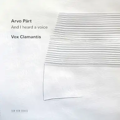 And I heard a voice