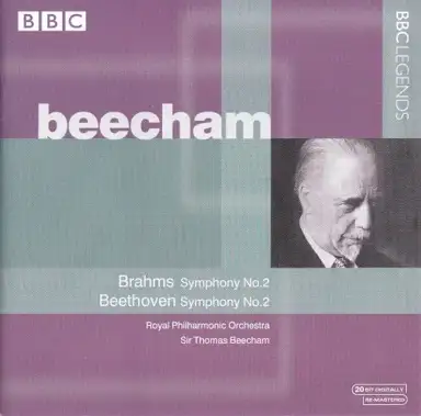 Brahms: Symphony no. 2 / Beethoven: Symphony no. 2