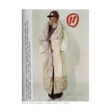 Maison Martin Margiela Automne-Hiver 1999, look 11