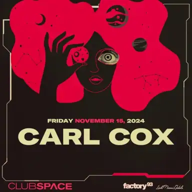 Carl Cox at Club Space, Miami, Nov 15, 2024