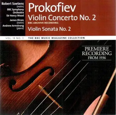 BBC Music, Volume 18, Number 3: Violin Concerto no. 2 / Violin Sonata no. 2