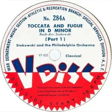 Toccata and Fugue in D minor