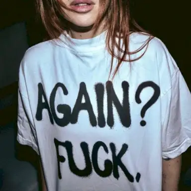 Again? Fuck.
