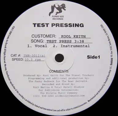 Test Press
