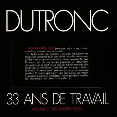 33 ans de travail, Volume 2: Les Années 80-90