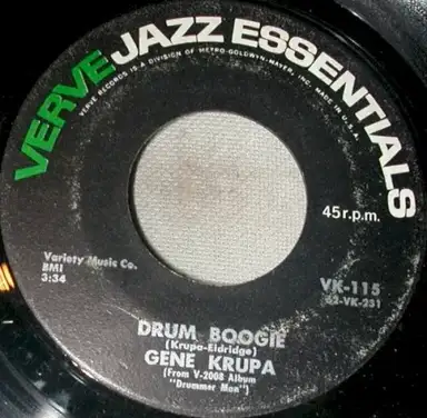 Drum Boogie / Disc Jockey Jump