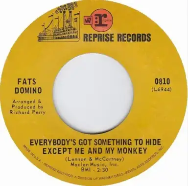 Everybody's Got Something to Hide Except Me and My Monkey / So Swell When You're Well