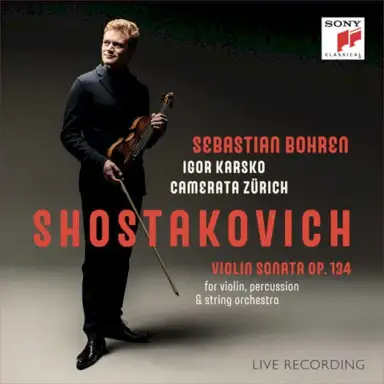 Violin Sonata op. 134 for violin, percussion & string orchestra