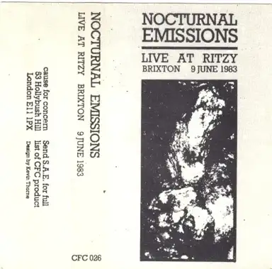 Live at Ritzy Brixton 9 June 1983