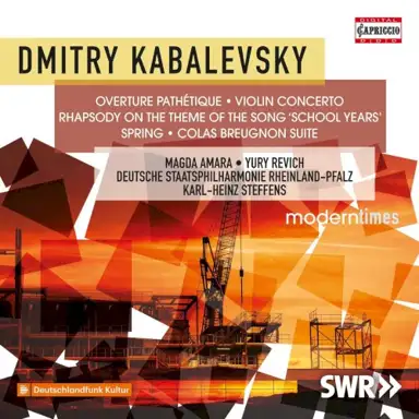 Overture pathétique / Violin Concerto / Rhapsody on the Theme of the Song 'School Years' / Spring