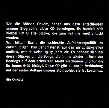 Danke für nichts
