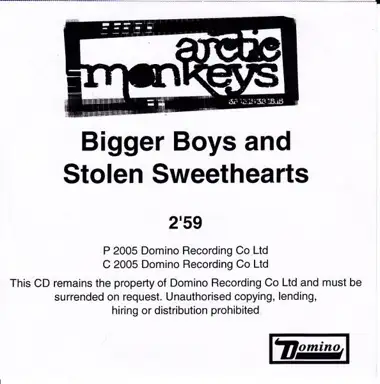 Bigger Boys and Stolen Sweethearts
