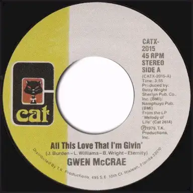 All This Love That I’m Givin’ / Maybe I’ll Find Somebody New