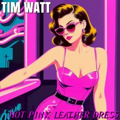 Hot Pink Leather Dress