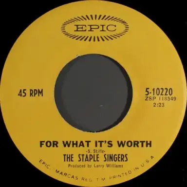 For What It's Worth / Are You Sure