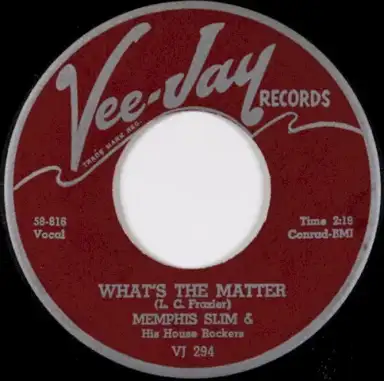 What's the Matter / This Time I'm Through