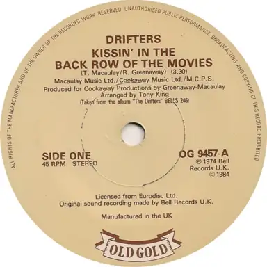 Kissin' in the Back Row of the Movies / You're More Than a Number in My Little Red Book