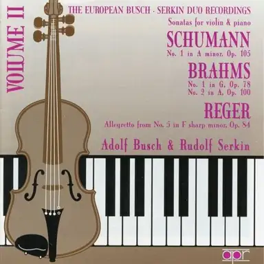 The European Busch-Serkin Duo Recordings, Vol. 2