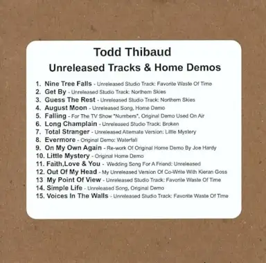Unreleased Tracks & Home Demos