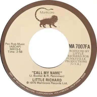 Call My Name / Steal Miss Liza (Steal Liza Jane)